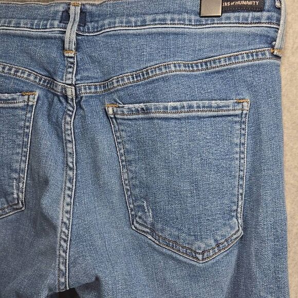 Citizens of Humanity Jeans Elsa Mid Rise Slim Fit Crop 32 - Picture 5 of 11